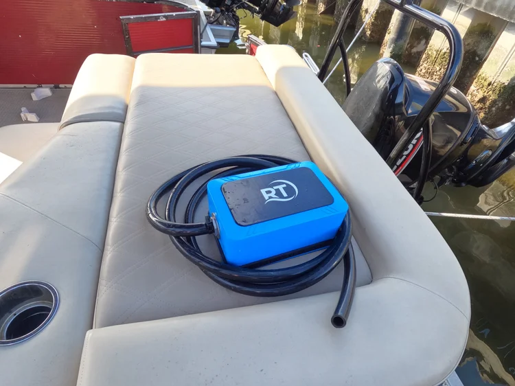 Raintaker™ PRO Solar Bilge Pump for Dinghies, Whalers, Zodiacs, Wooden boats (Fresh + Saltwater Use)