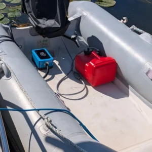 Raintaker™ PRO Solar Bilge Pump for Dinghies, Whalers, Zodiacs, Wooden boats (Fresh + Saltwater Use)