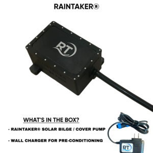 Raintaker® Solar Bilge Pump – Dinghies, Whalers, Wooden boats, Skiffs and RIB’s
