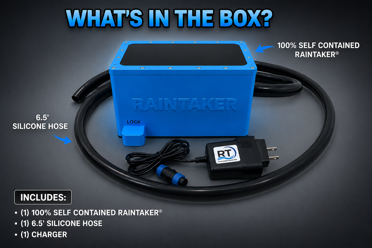 Raintaker® Solar Bilge Pump - Dinghies, Whalers, Wooden boats, Skiffs and RIB's - Image 2