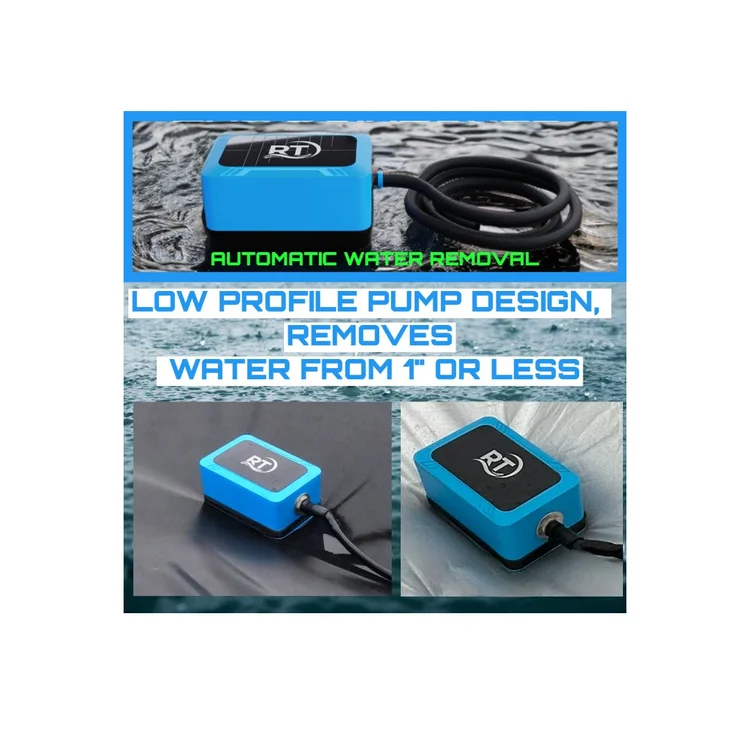 RAINTAKER PRO SOLAR BILGE / COVER PUMP (FRESH + SALT WATER USE)