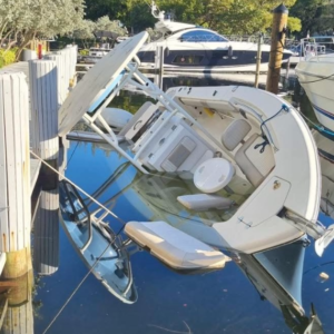 Raintaker® Eclipse Bilge Pump System – Deep Bilge areas / Covered Bilge areas. Designed for I/O’s, Center Consoles and Cruisers.